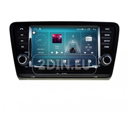 SKODA Octavia - МУЛТИМЕДИЯ / Навигация Android CPU:8-CORE + DSP + CARPLAY